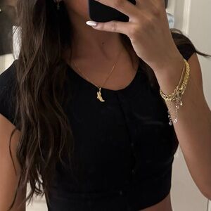 Aerie Black Crop Top